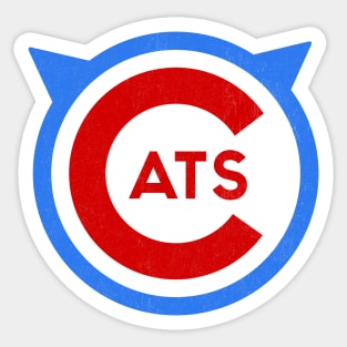 DEFUNCT - Fort Worth Cats Baseball Sticker